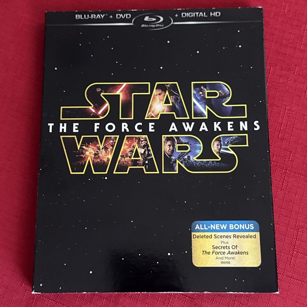 Star Wars: Episode VII: the Force Awakens (Blu-ray, 2015)